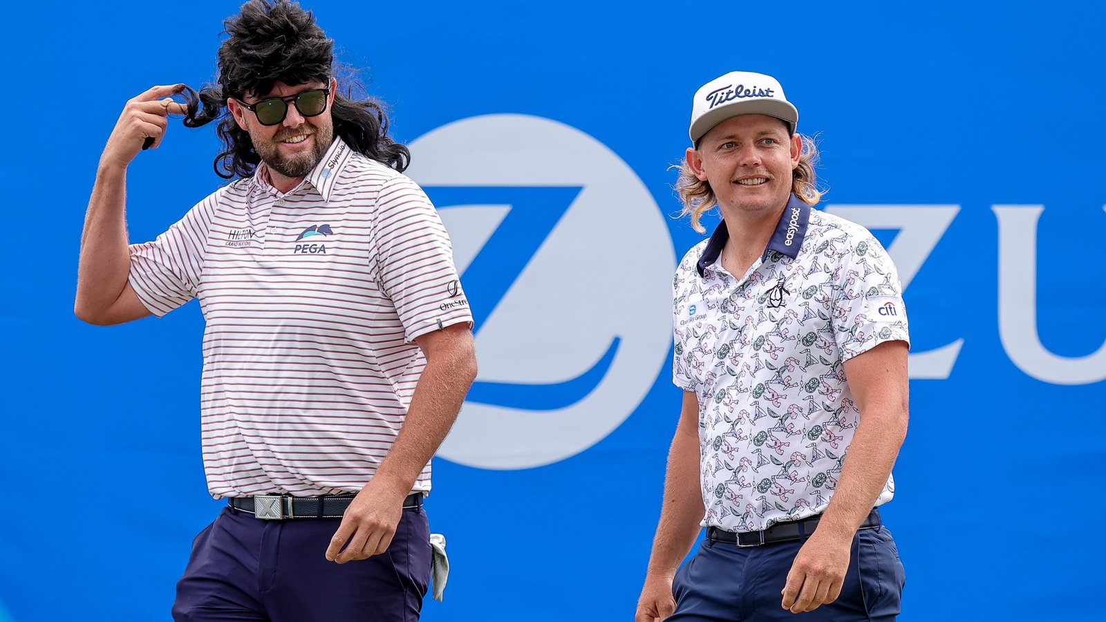 Golf fans react as Marc Leishman starts COMPETITION for "Mullet Mates"